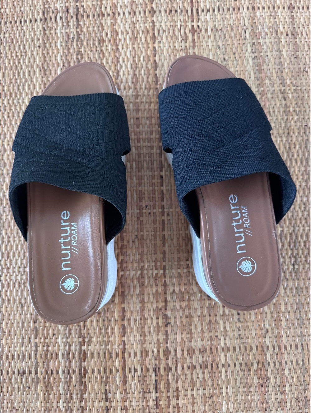 Nurture Roam Willow Knit Platform Slipons
